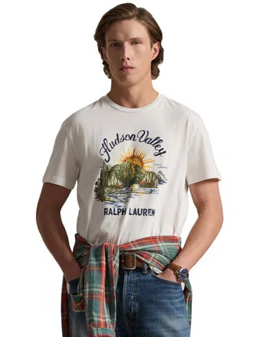 Polo Ralph Lauren Men's Crew Neck T-shirt In White