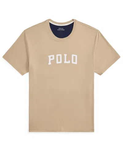 Polo Ralph Lauren Men's Crewneck Pajama T-shirt In Neutral