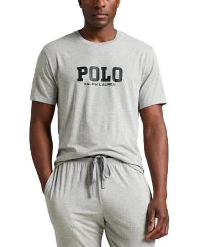 Polo Ralph Lauren Men's Crewneck T-shirt In Gray