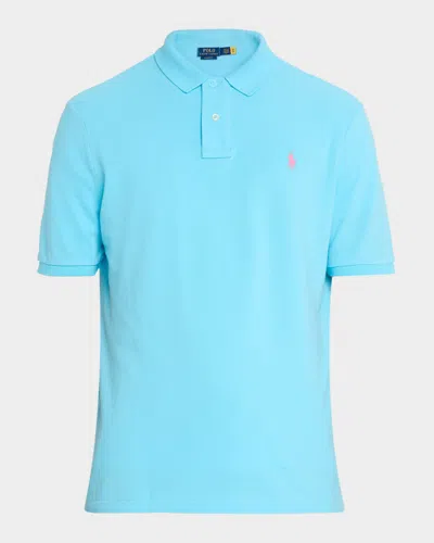 POLO RALPH LAUREN MEN'S CUSTOM CLASSIC FIT SOFT COTTON POLO SHIRT
