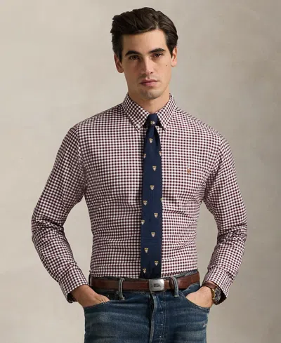 Polo Ralph Lauren Men's Custom-fit Gingham Oxford Shirt In Multi