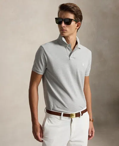 Polo Ralph Lauren Men's Custom Slim Fit Mesh Polo In Blue