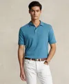 Polo Ralph Lauren Men's Custom Slim Fit Soft Cotton Polo Shirt In Marine Heather