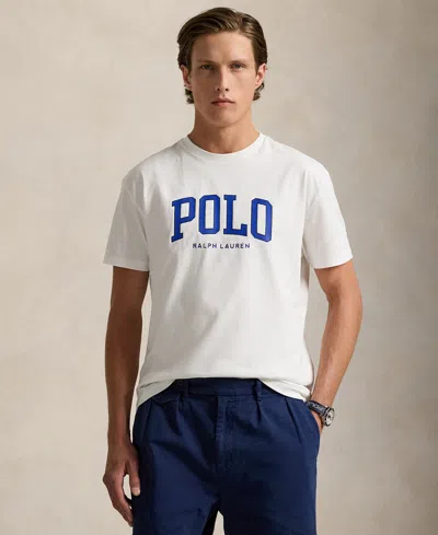 Polo Ralph Lauren Men's Custom Classic Fit Soft Cotton T-shirt In White