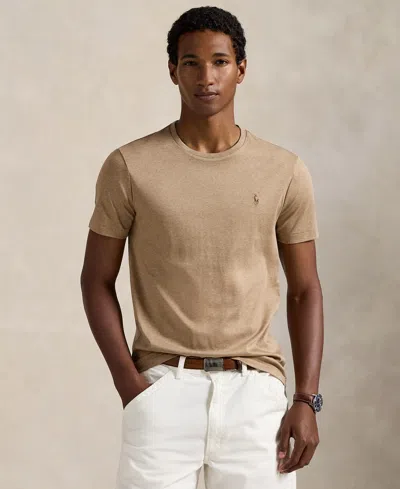 Polo Ralph Lauren Men's Custom Slim Fit Soft Cotton T-shirt In Neutral