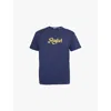 Polo Ralph Lauren Logo Printed Tshirt In Dark Cobalt