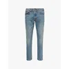 Polo Ralph Lauren Mens Dixon Stretch Sullivan Brand Patch Slim-leg Slim-fit Denim-blend Jeans In Dixon Stretch