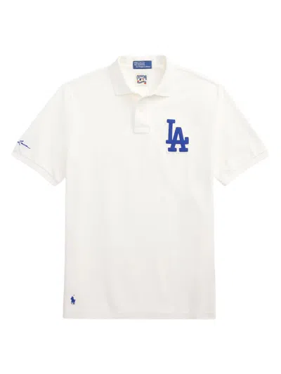 Polo Ralph Lauren Men's Dodgers Polo Shirt In White