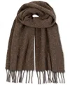 Polo Ralph Lauren Men's Donegal Scarf In Dark Brown