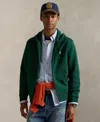 Polo Ralph Lauren Men's Double-knit Full-zip Hoodie In Green