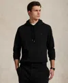 Polo Ralph Lauren Men's Double-knit Hoodie In Black