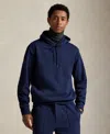 Polo Ralph Lauren Men's Double-knit Hoodie In Blue