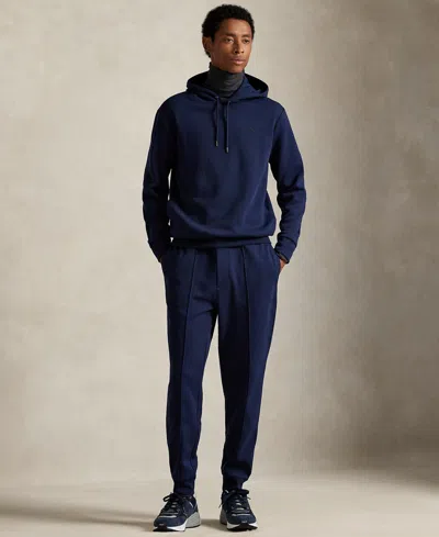 Polo Ralph Lauren Men's Double-knit Jogger Pants In Blue
