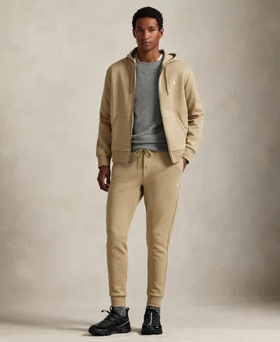 Polo Ralph Lauren Men's Double-knit Jogger Pants In Brown