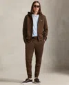 Polo Ralph Lauren Men's Double-knit Jogger Pants In Brown