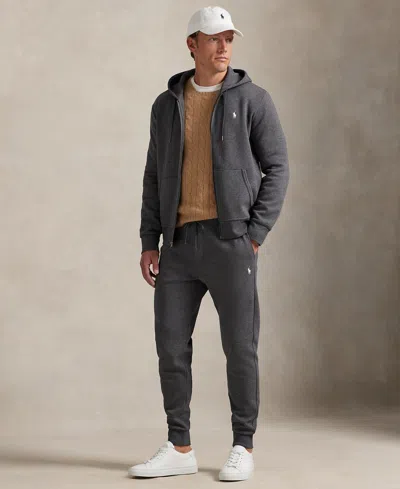Polo Ralph Lauren Men's Double-knit Jogger Pants In Gray