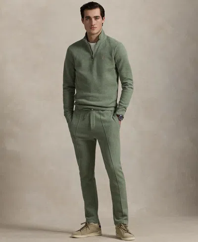 Polo Ralph Lauren Men's Double-knit Mesh Sweatpants In Green