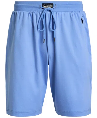 Polo Ralph Lauren Men's Drawstring Sleep Shorts In Harbor Island Blue,cruise Navy Pp