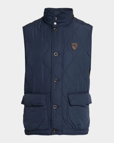 Polo Ralph Lauren Men's Eastham Quilted Vest In Blue