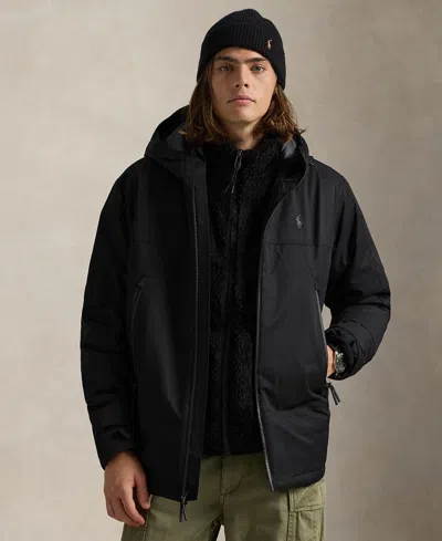 Polo Ralph Lauren Men's Eastview Insulated Hooded Jacket In Black