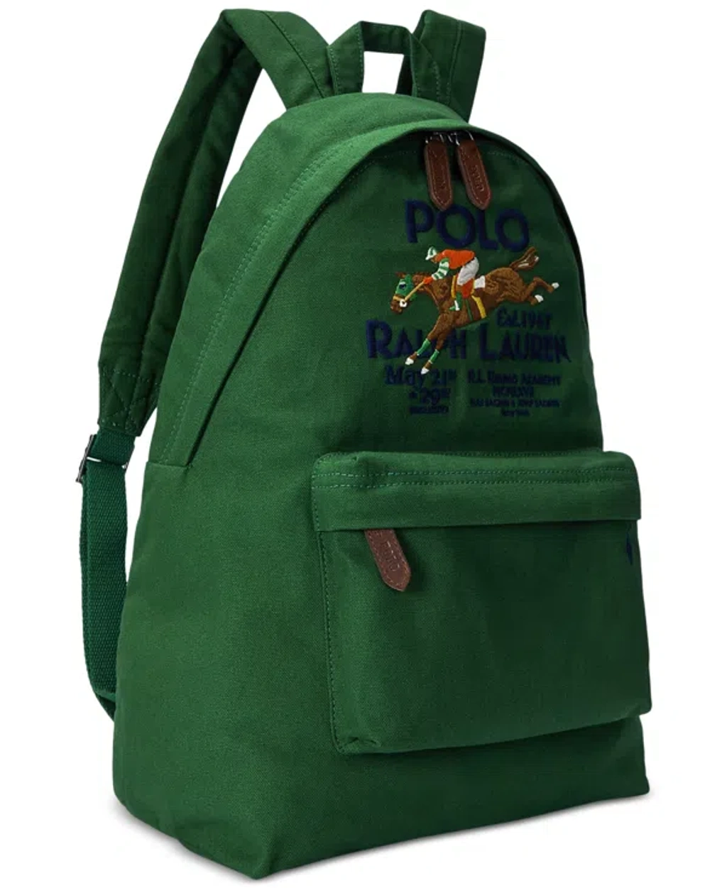Polo Ralph Lauren Men s Equestrian Canvas Backpack In Navy ModeSens
