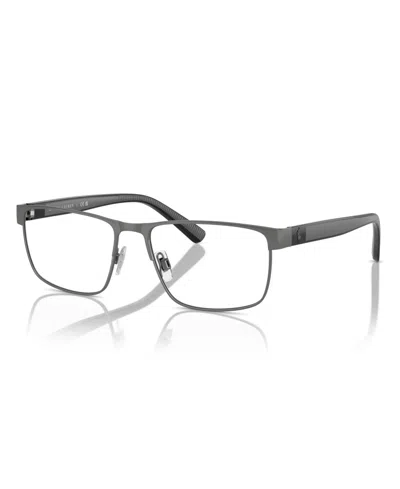 Polo Ralph Lauren Men's Eyeglasses, Ph1229 In Semishiny Dark Gunmetal