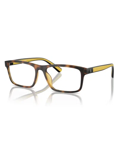 Polo Ralph Lauren Men's Eyeglasses, Ph2274u In Shiny Havana