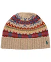 Polo Ralph Lauren Fairisle Beanie In Brown