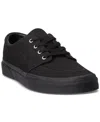 Polo Ralph Lauren Men's Faxon Canvas Sneaker In Black