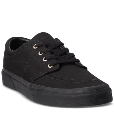 Polo Ralph Lauren Men's Faxon Canvas Sneaker In Black