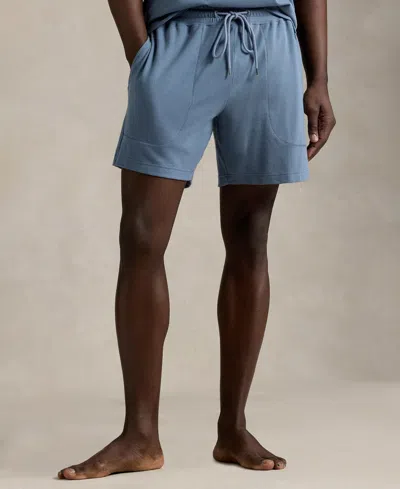Polo Ralph Lauren Men's Featherweight Mesh Pajama Shorts In Blue