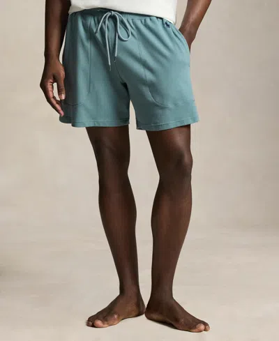Polo Ralph Lauren Men's Featherweight Mesh Pajama Shorts In Blue