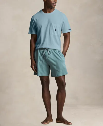 Polo Ralph Lauren Men's Featherweight Mesh Pajama T-shirt In Blue