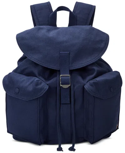 Polo Ralph Lauren Men's Flap-top Canvas Backpack In Navy