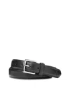 Polo Ralph Lauren Leather Belt In Black