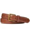 Polo Ralph Lauren Men's Full Grain Leather Dress Belt In Brown