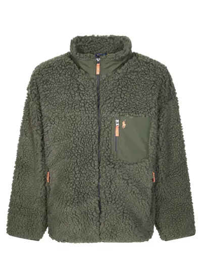 Polo Ralph Lauren Men's Full-zip Knit Pullover In Gray