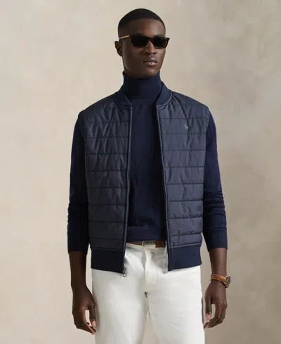 Polo Ralph Lauren Men's Full-zip Quilted Vest In Blue
