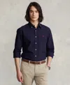 Polo Ralph Lauren Slim Fit Oxford Shirt In Blue