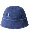 Polo Ralph Lauren Garment-dyed Twill Bucket Hat In Navy