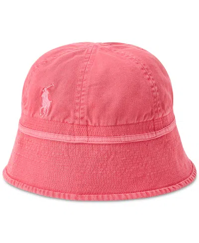 POLO RALPH LAUREN MEN'S GARMENT-DYED TWILL BUCKET HAT
