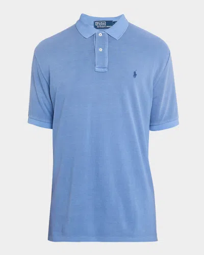 Polo Ralph Lauren Men's Glen Plaid Poplin Sport Shirt In Blue