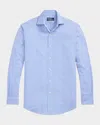 Polo Ralph Lauren Men's Glen Plaid Poplin Sport Shirt In Bluewhite