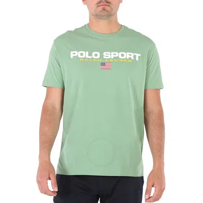 Polo Ralph Lauren Men's Green Polo Sport Logo T-shirt