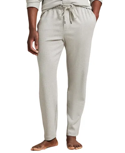Polo Ralph Lauren Men's Herringbone Drawstring Pajama Pants In Gray