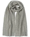 Polo Ralph Lauren Men's Holiday Bear Cable Scarf In Andover Heather