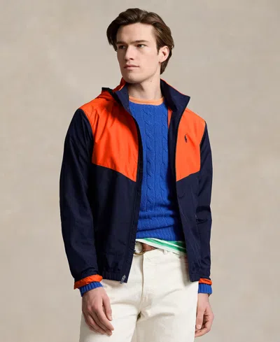 Polo Ralph Lauren Men's Hooded Colorblocked Jacket In Multi