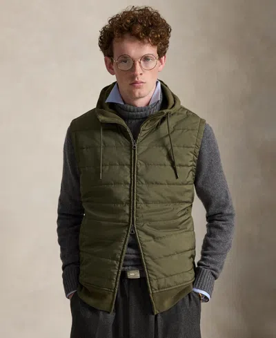 Polo Ralph Lauren Men's Hybrid Hooded Vest In Green