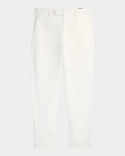 Polo Ralph Lauren Men's Jarrett Slim Sateen Pants In White