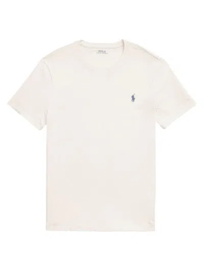 Polo Ralph Lauren Men's Jersey Crewneck T-shirt In White